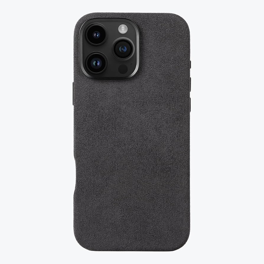 Amazon.co.jp: ALTRAALMA アルカンターラ 電話ケース iPhone 16